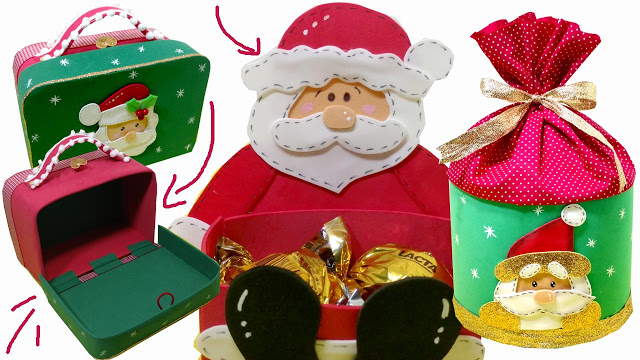 DIY – Ideias em EVA de Natal para vender ou presentear